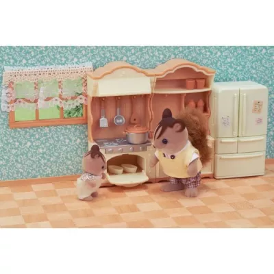 Miniature figures - SYLVANIAN FAMILIES - 5341 - Fitted kitchen