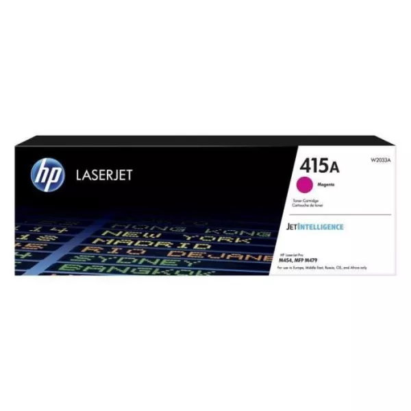 Cartouche de toner magenta HP 415A authentique pour HP Color LaserJet Pro M454 et MFP M479 - Laser - 2100 Pages