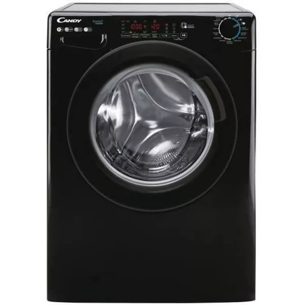 Curtain washing machine CANDY CS 129TMBBE-47 - 9 kg - Induction - 1200 rpm - Connected - Class B - Black