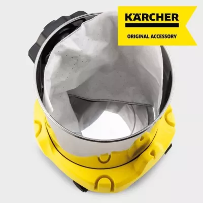 KARCHER - Sachet filtre ouate KARCHER KWD1 / KWD2 / KWD3 / WD2 Plus / WD3 (paquet de 4)