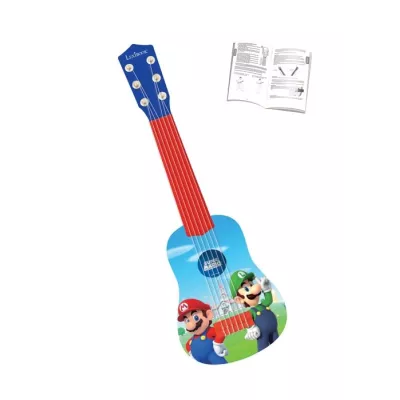 Lexibook - Ma Premiere Guitare Super Mario - 53 cm - Guide d'apprentissage inclus