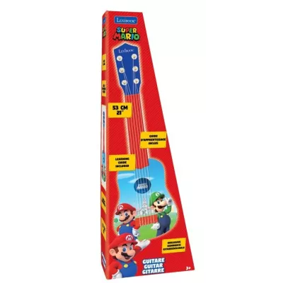 Lexibook - Ma Premiere Guitare Super Mario - 53 cm - Guide d'apprentissage inclus