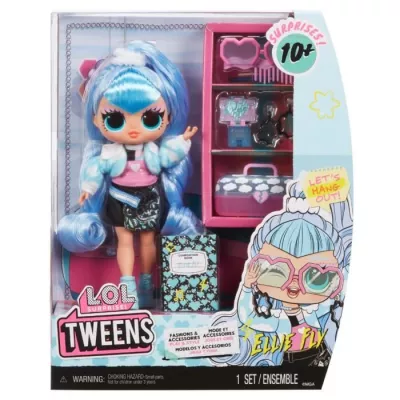 L.O.L. Surprise Tweens - 24 cm articulated mannequin doll - Ellie Fly - 2 outfits and several accessories - From 4 years