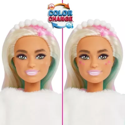 Barbie-Calendrier de l'Avent Cutie Reveal-1 poupée et 24 surprises HJX76