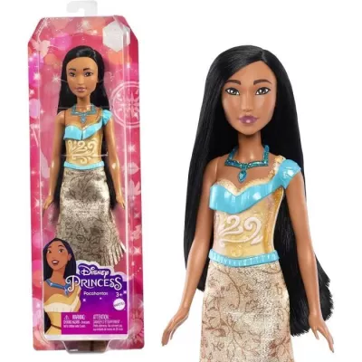 Pocahontas Doll 29 cm, Mattel Doll Disney Princesses dressing and accessories HLW07