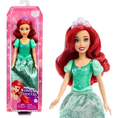 Ariel Doll 29 cm, Mattel Doll Disney Princesses dressing and accessories HLW10