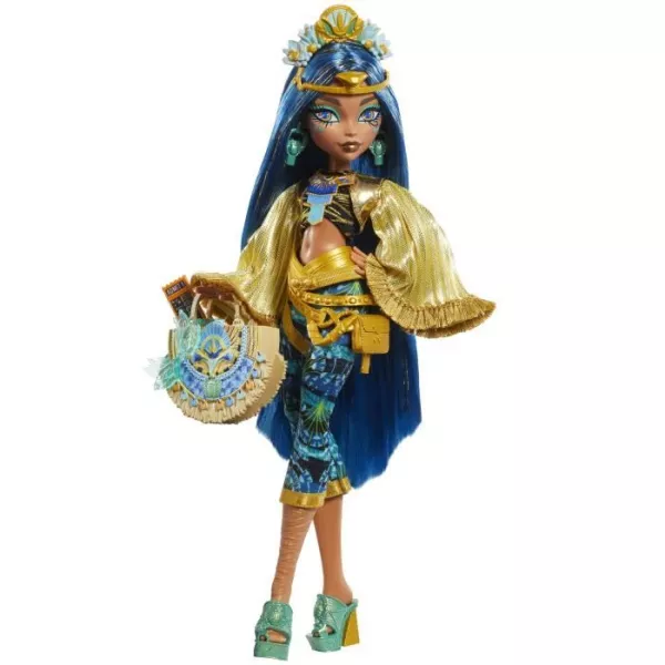 Monster High-Double Cleo De Nile with outfit for the Monster Fest HXH81