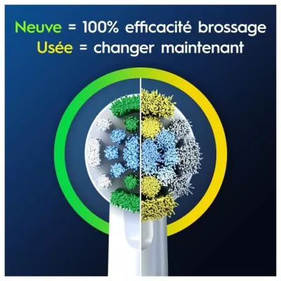 Oral-B Pro Precision Clean Brossettes Pour Brosse a Dents, Pack De 4 Unités