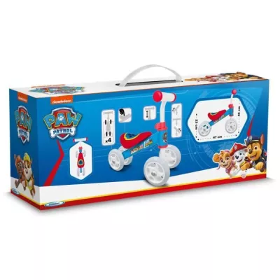 Porteur draisienne 4 roues - PAW PATROL - PAT PATROUILLE - Ma premiére Draisienne Baby Walker - Bleu et Rouge