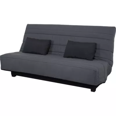 DUNLOPILLO Banquette clic clac 2 places - Gris - ReVEUR