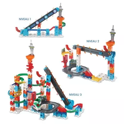 Ball circuit VTECH MARBLE RUSH - SUPER SKY TOWER SET XL300E - 143 pieces - For children 4 years and over