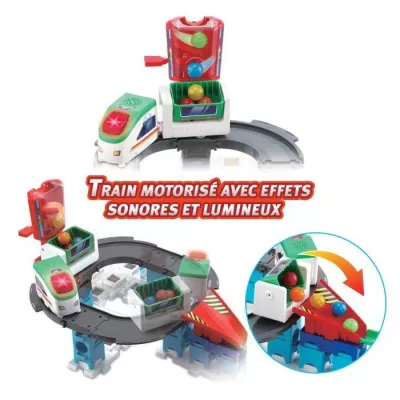 Ball circuit VTECH MARBLE RUSH - SUPER SKY TOWER SET XL300E - 143 pieces - For children 4 years and over