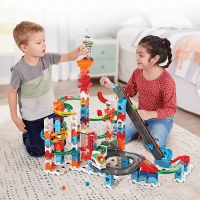 Ball circuit VTECH MARBLE RUSH - SUPER SKY TOWER SET XL300E - 143 pieces - For children 4 years and over