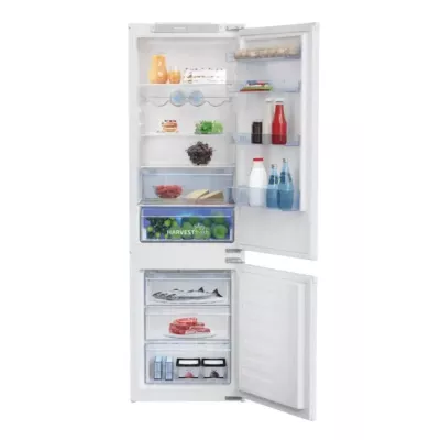 Beko BCSA285E4ZSN refrigerator-freezer Integrated 271 L E White