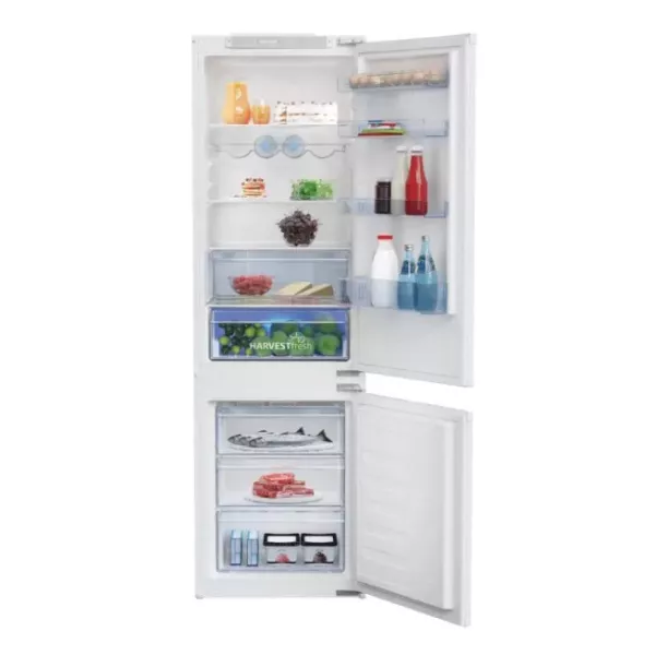 Beko BCSA285E4ZSN fridge-freezer Built-in 271 L E White