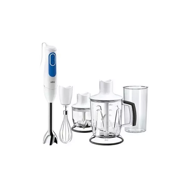 Braun MQ 3045 WH 1.25 L Immersion blender Blue, White