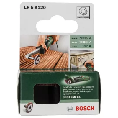 Rouleau a lamelles 5mm Grain 120 - BOSCH - Accessoires PRR / TEXORO