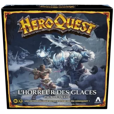 Extension HeroQuest: L'horreur des glaces - Aventure glaciale dès 14 ans