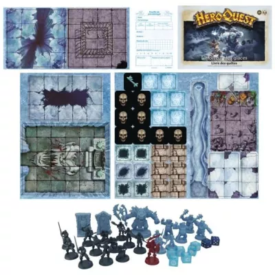 Extension HeroQuest: L'horreur des glaces - Aventure glaciale dès 14 ans