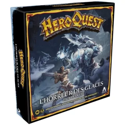 Extension HeroQuest: L'horreur des glaces - Aventure glaciale dès 14 ans