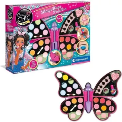 Palette de maquillage papillon - Clementoni - Jeu de création maquillage