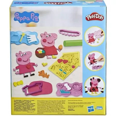 Jeu de Pâte à Modeler PLAY-DOH Peppa Pig - 9 Pots - 11 Accessoires