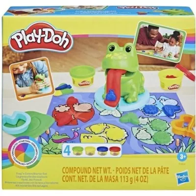 Play-Doh La grenouille des couleurs: Jouet créatif 3 ans+