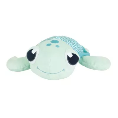 Peluche Tortue Lumineuse Naturelle JEMINI 25 cm - Chargeable à la lumière