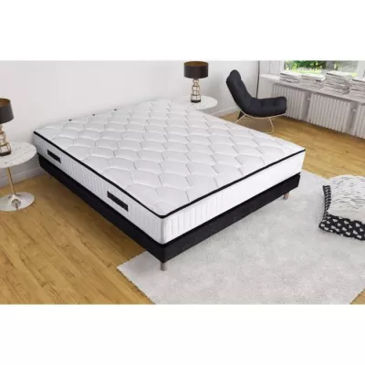 Ensemble sommier et matelas NEW YORK 160x200 - Ressorts