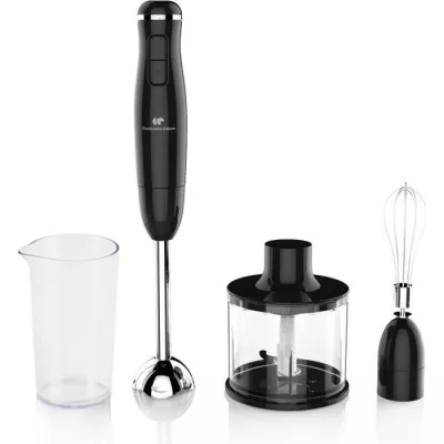 Mixeur plongeant CONTINENTAL EDISON CEHB01 Noir - 400W - Verre doseur