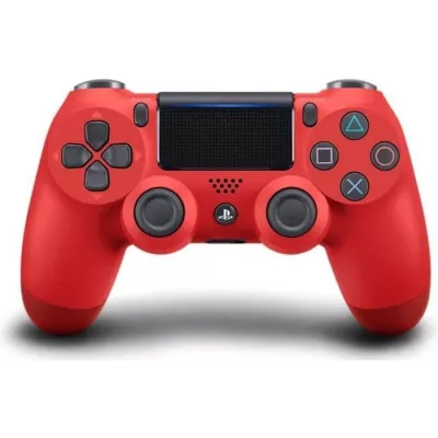 Enhance Your Gaming with PS4 DualShock 4.0 V2 Red - Official PlayStation