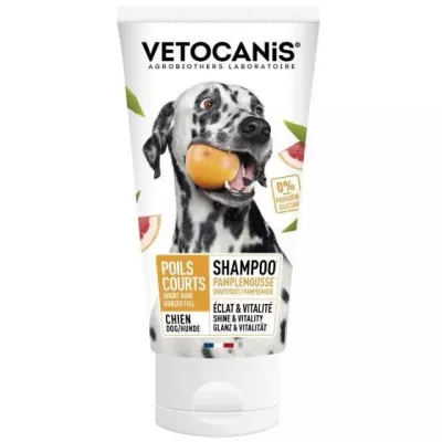 Shampoing BIO VETOCANIS pour Chien Poils Courts - 300 ml