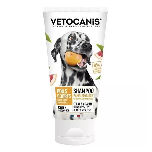 Shampoing - VETOCANIS - BIO000493 - Chien poils courts - 300 ml