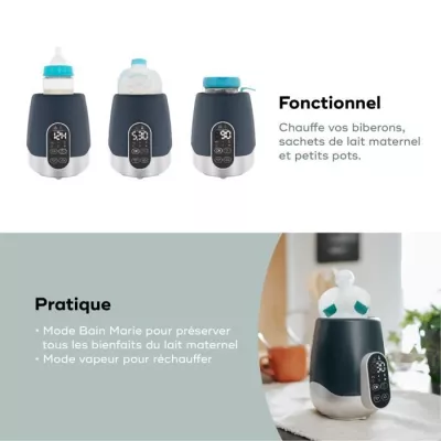 Chauffe-biberon Babymoov Nutri Smart: compact et efficace