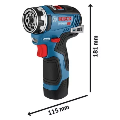 Perceuse-visseuse Bosch GSR 12V-35 FC Flexiclic - 35Nm