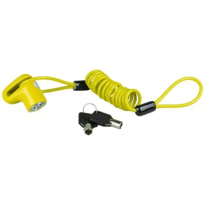 Protect Your Bike with the BURG WACHTER Antitheft Cable - 520 50 Yellow