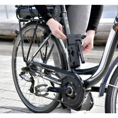 Ultimate Security: Foldable Bike Antitheft - BURG WACHTER 790 90 Black SB