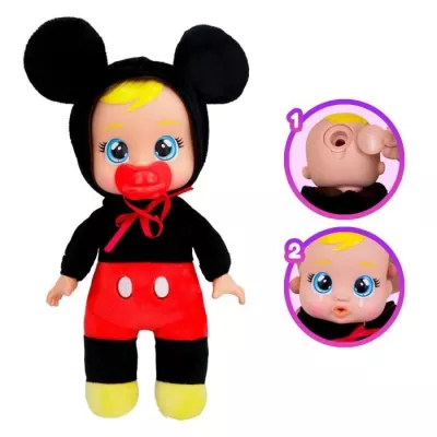 Introducing Cry Babies Tiny Cuddles Disney Mickey - IMC Toys