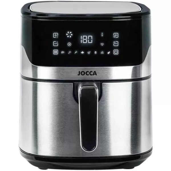 Friteuse sans huile - JOCCA - 2192 - 6,5L - 1600 W - 28 x 37 x 31,5 cm - Inox