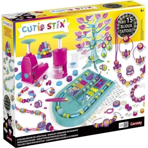 Cutie Stix - Creator Jewellery Workshop - Artistic Activities - Jewellery Creation - 6 years - Lansay