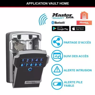 Armoire de sécurité Masterlock Boîte à clés 5441EURD - Taille L