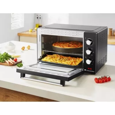 Mini continental oven Edison MF38N Noir L54.35x H36.6 x D41.15 cm 38l