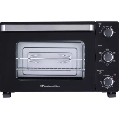 CONTINENTAL EDISON CEMF46B3 - Minifour électrique 46L noir - 1800W -