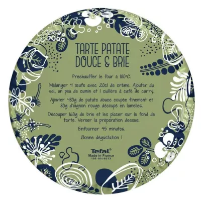 Moule à tarte TEFAL Jungle 30 cm - Antiadhésif de qualité