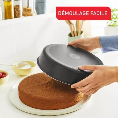 Moule à tarte TEFAL Jungle 30 cm - Antiadhésif de qualité