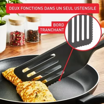 Kit ustensiles de cuisine TEFAL 2-en-1 pratique