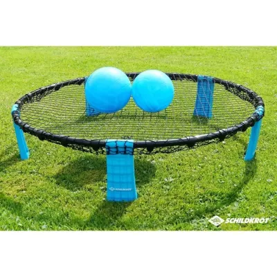 Amusez-vous en plein air avec le Trampoline / ballon - SCHILDKRÖT - ROUNDNET SET