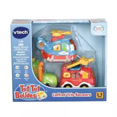 VTECH Trio Help Box - Miniature Terrestrial Vehicles - Ages 1-5