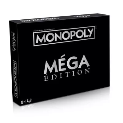 Jeu de société Monopoly Édition Méga: Nouvelles cases et gratte-ciels