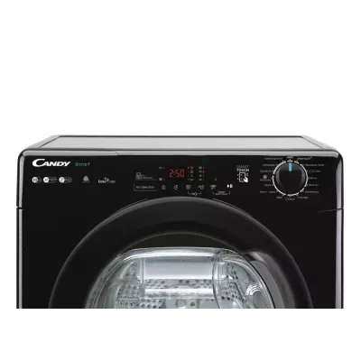 Candy Smart CSEH10A2DBEBX-47 sèche-linge Pose libre Charge avant 10 kg A++ Noir